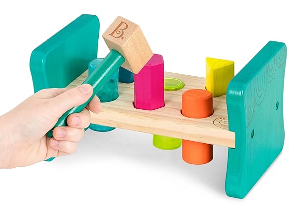 B. toys – Wooden Shape Sorter