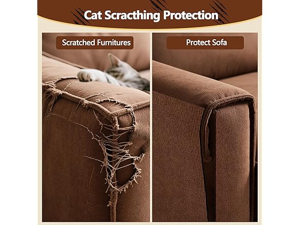 WAWINY Cat Scratch Furniture Protector