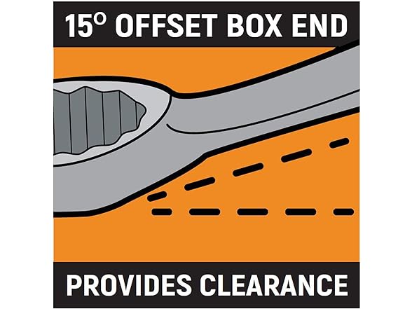 Gearwrench 81917 18 Pc 12pt. Wrench Set, Long Pattern, SAE