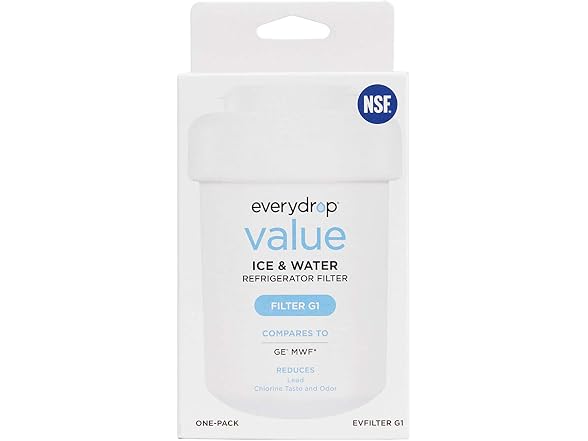 Whirlpool EVFILTERG1 2pk everydrop Value GE MWF Filter