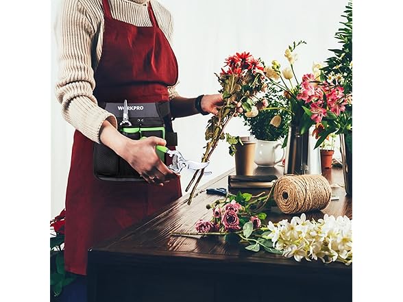 WORKPRO 2-Piece Pruning Shears Black