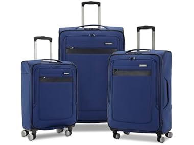 $114.99, Was $472.36, 75% Off! Samsonite Ascella 3.0 Softside Expandable Luggage dealfomo