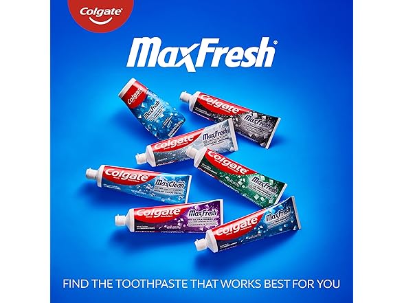 Colgate MaxFresh Cool Mint Toothpaste 6.3oz