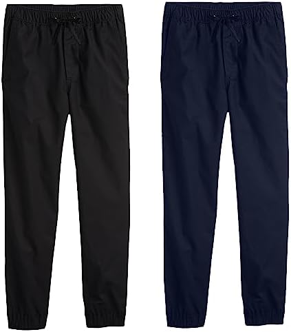 2PK Toddler's Classic Twill Joggers