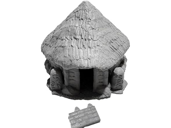 Centrion Studio Carved Pillar Hut