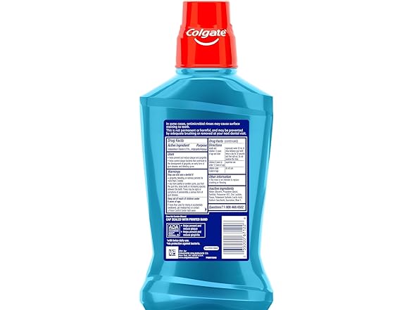 Colgate Pro-Shield Peppermint Mouthwash 16.9oz