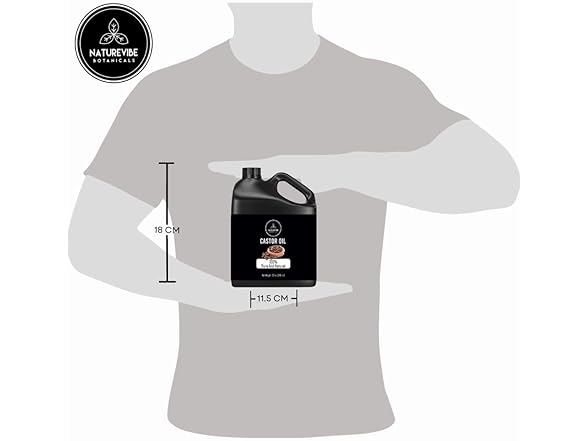 Naturevibe Botanicals Castor Oil 32 Ounc