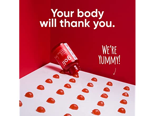 (2-PK) Goli Apple Cider Vinegar Gummy, 60-Count