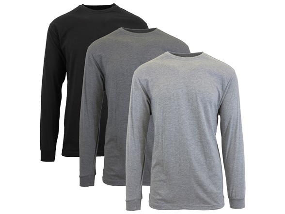 Black - Charcoal - Heather Grey