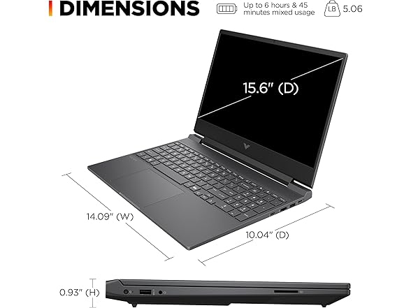 HP Victus 15.6" 13th Gen i5-13420H Laptop
