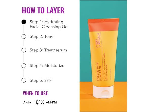 Good Molecules Hydrating Facial Cleansing Gel