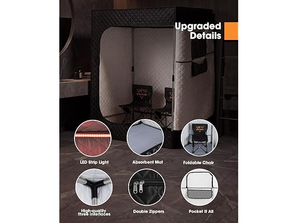 SAN HIMA 2 Portable Sauna for Home