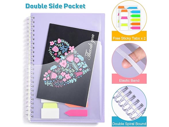 OMEYA  6 Pack Graph Paper Notebook