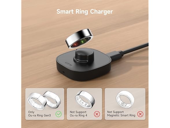 Vodi Mosa Charger Compatible Oura Ring Gen3