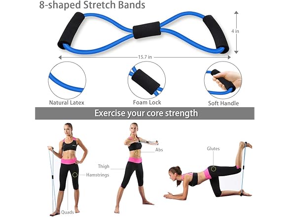 10 in 1 Ab Roller Wheel Exercise Kit