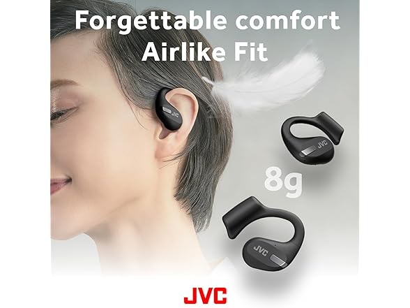 JVC Nearphones Open Ear True Wireless Earbuds