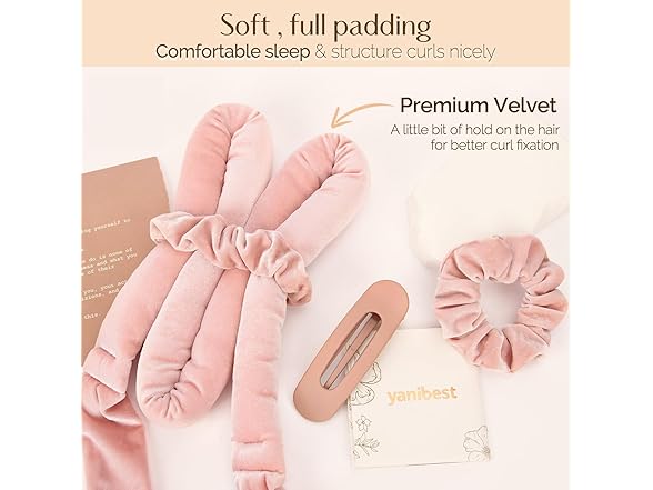 Overnight Heatless Curler for Hair