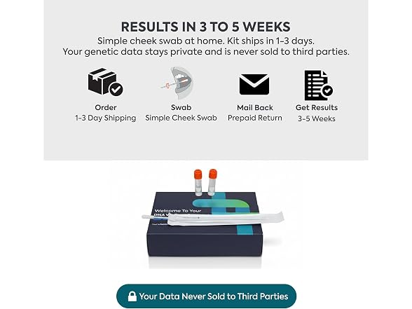 LifeDNA Starter DNA Test Kit, 13 Methylation