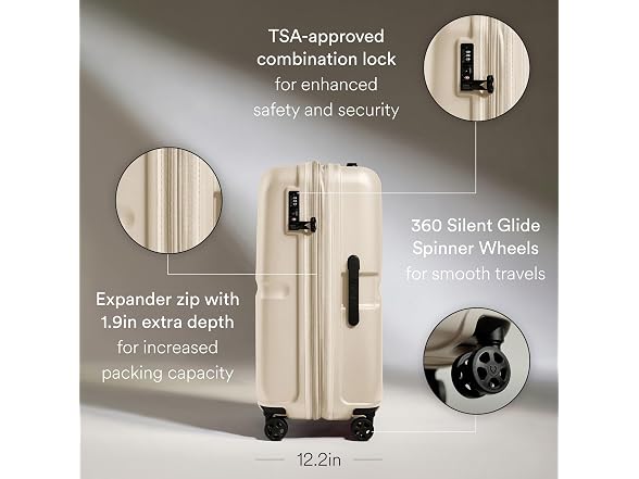 ANTLER - Single Stripe Hardside Luggage