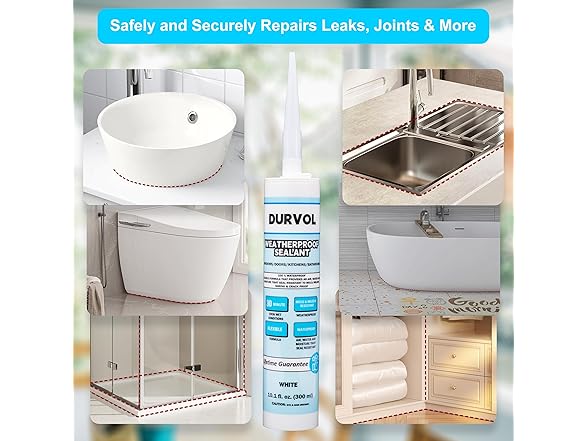 Durvol Waterproof Silicone Sealant
