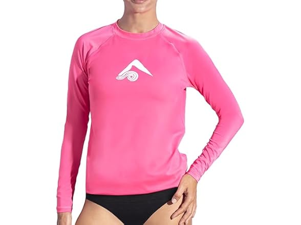 Kanu Surf Women's Pink Rashguard (XL)