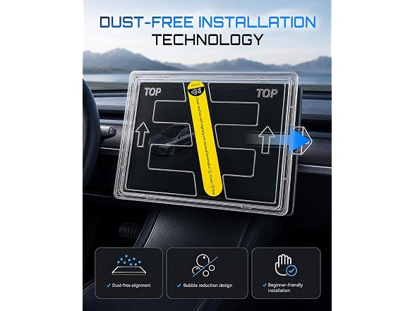 16“ Screen Protector for 2026 Tesla Model Y Juniper