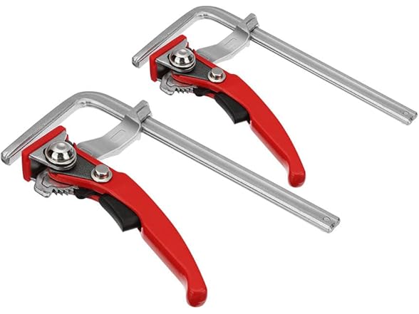 Quick Ratchet Track Saw Guide Rail Clamp