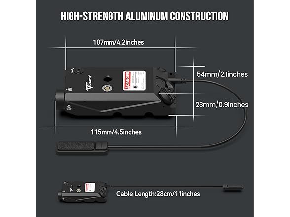 VOTATU V840 Green &IR Laser Light Combo