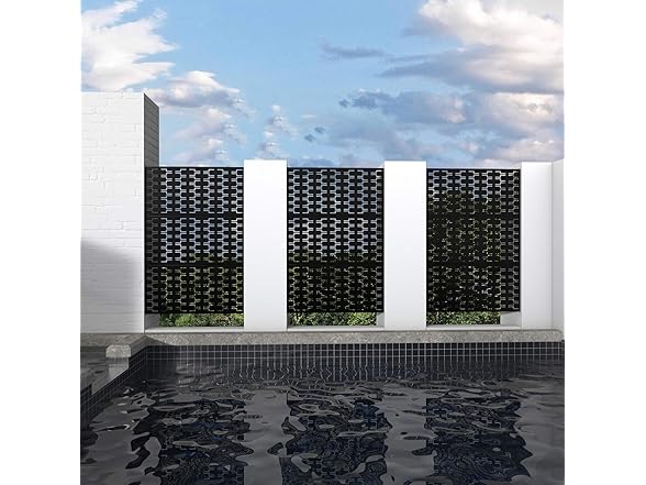 NeuType Decorative Privacy Screen Outdoo