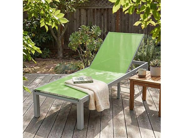 LeisureMod MLGR-77 Marlin Chaise Lounge -Choose Color