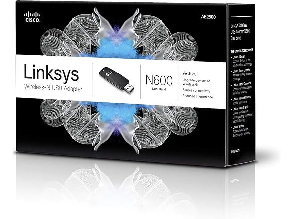 Linksys AE2500-NP Dual-Band Wireless-N