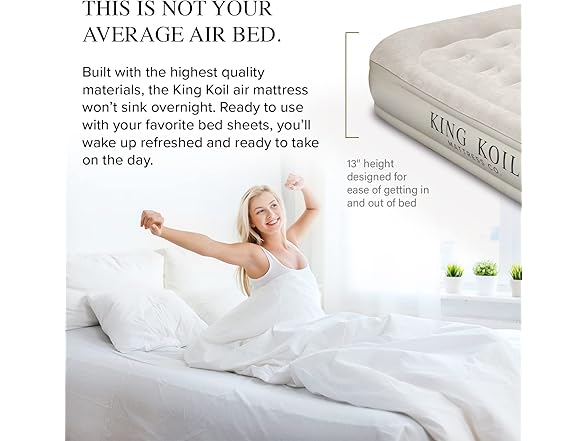 King Koil Luxury Queen Size Air Mattress