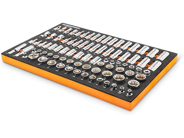 GEARWRENCH 85 Piece 3/8” Drive Master SAE Socket Set