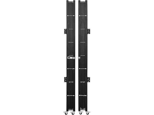 VEVOR Double Folding Security Gate, 6-1/2' H x 12' W