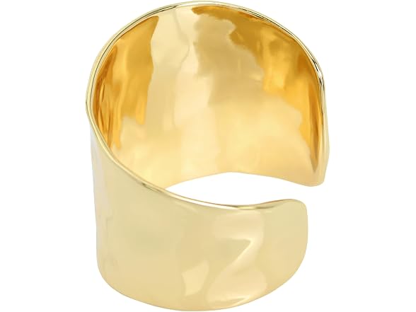 Robert Lee Morris Soho Hammered Open Cuff Bracelet
