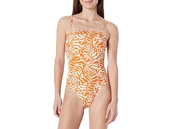 Amazon Essentials Women Squareneck Swimsuit