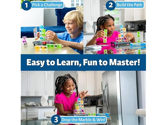 ThinkFun Gravity Maze - Falling Marble Logic Game