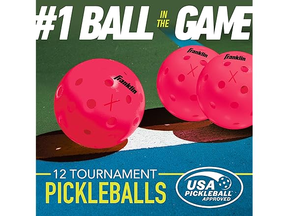 Franklin Outdoor Pickleballs X-40 12 Pack