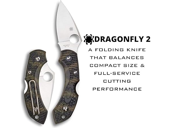 Spyderco Dragonfly 2 Signature Knife 2.3"