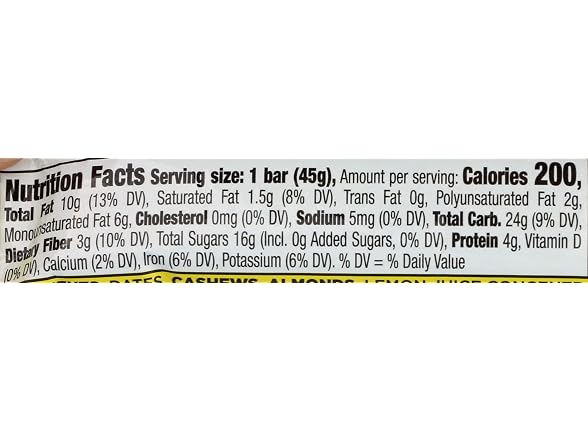Larabar, Lemon, 1.6 oz