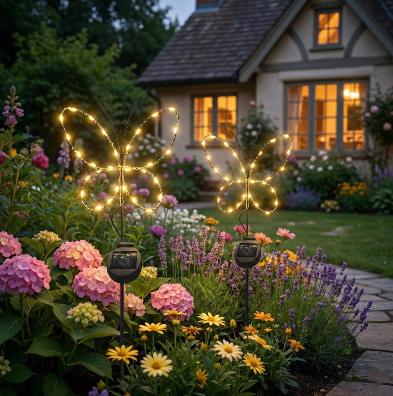 Touch Of ECO Solar Powered LED Garden Stake- Butterfly - Gallery 19