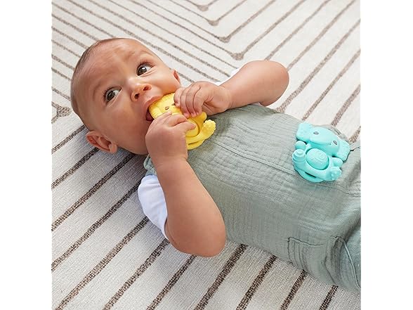 Infantino Teethimal Pop Pals Sensory Popper Toy