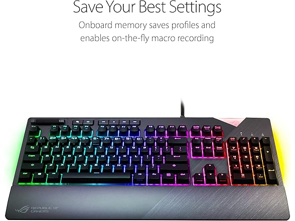 ASUS RGB Mechanical Gaming Keyboard