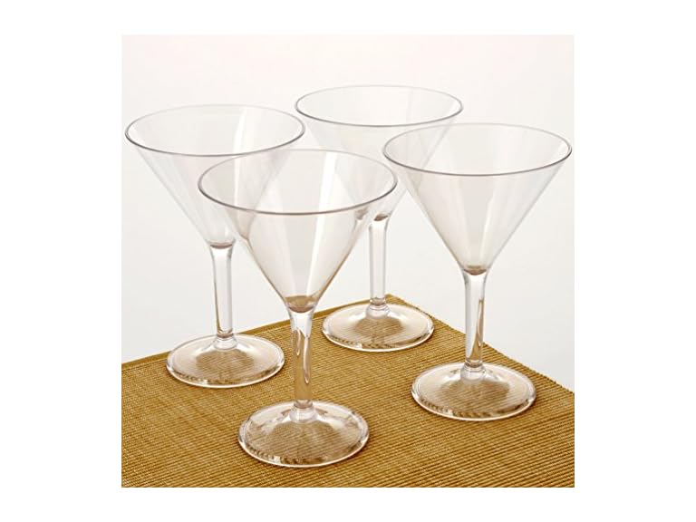 City Point 4 pcs 10 OZ Martini glasses