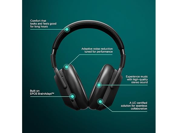 (NEW) EPOS Adapt 660 USB-C – Premium Wireless ANC Headset