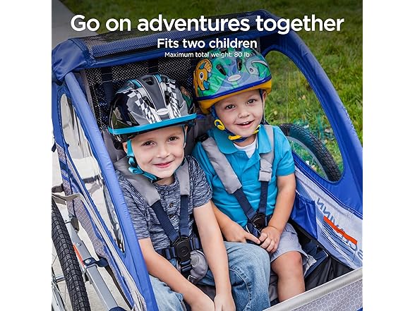 Schwinn Trailblazer Double Child Trailer