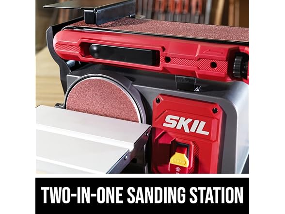 SKIL BB9504-00 4.5A Belt and Disc Benchtop Sander