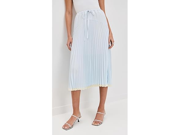 Vince Women's Pleated Tiered Skirt
