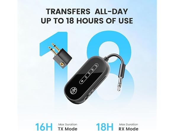 Tolvalue Dual Link Airplane Bluetooth 5.4