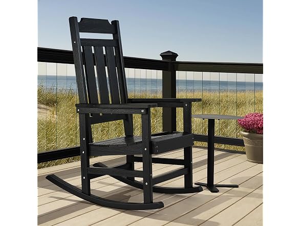 VEVOR 2 Pcs Porch Rocker, HIPS Outdoor
